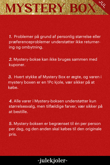 ZAPAKA MYSTERY BOX med 1 stk julekjole